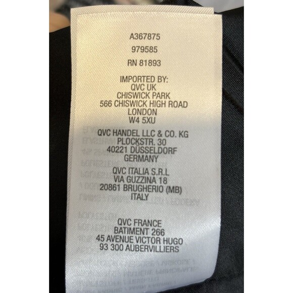 Dennis Basso Womens Size 16 Jacket Coat Woven Brocade Floral Black Snap Front - Picture 12 of 13